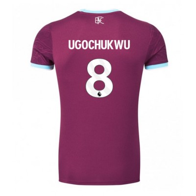 Moški Nogometni dresi Burnley Lesley Ugochukwu #8 Domači 2025-26 Kratek Rokav Moški Nogometni dresi Burnley Lesley Ugochukwu #8 Domači 2025-26 Kratek Rokav